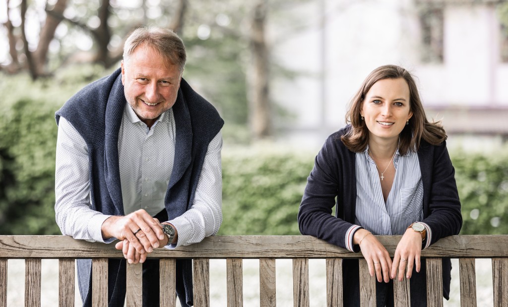 Armin Graf und Diakonin Anna Wollesen